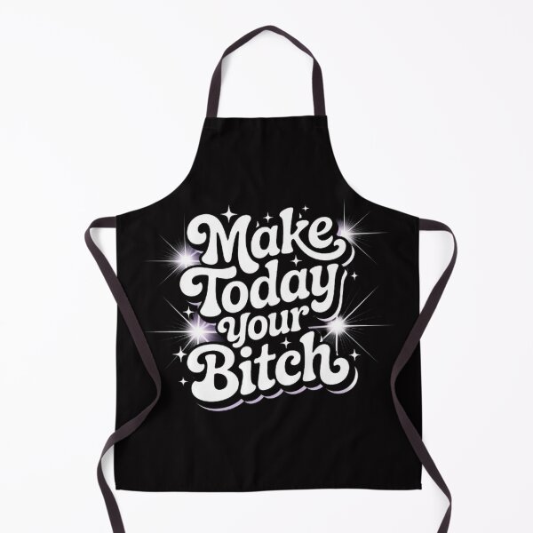 Item preview, Make Today Your Bitch Shirt – Boss Energy Sassy Quote Retro Typography Tee designed and sold by masteryStore.