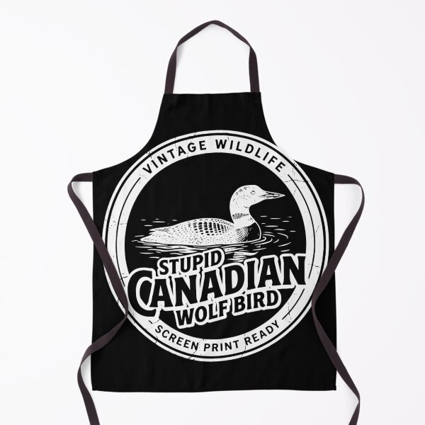 Item preview, Stupid-Canadian-Wolf-Bird T-Shirt designed and sold by Everyday Epics.