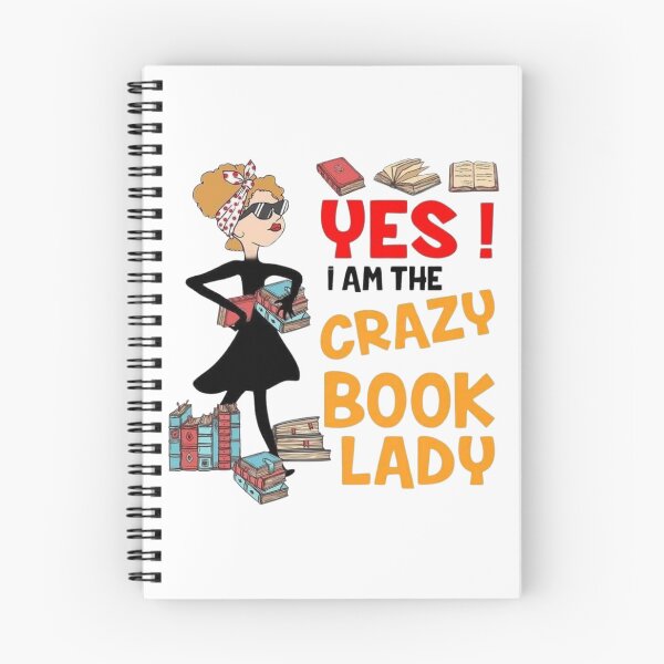 Item preview, yes, i am the crazy book lady designed and sold by the-book-store.