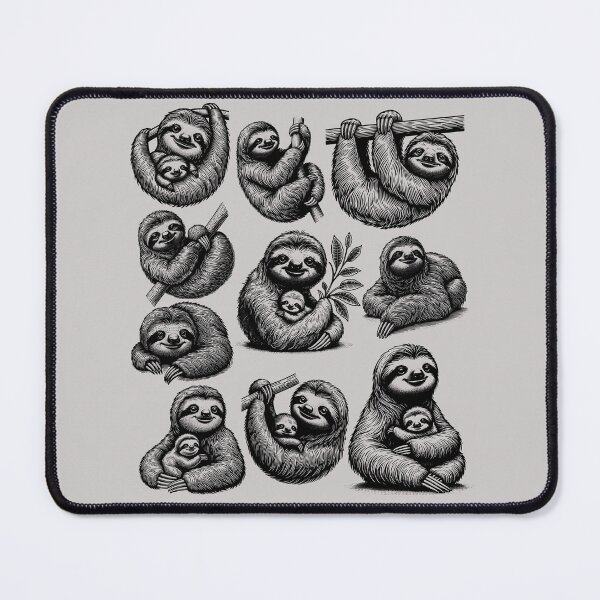 Item preview, Cute Sloth Relaxing T Shirt Design  designed and sold by Bellaboocreative.