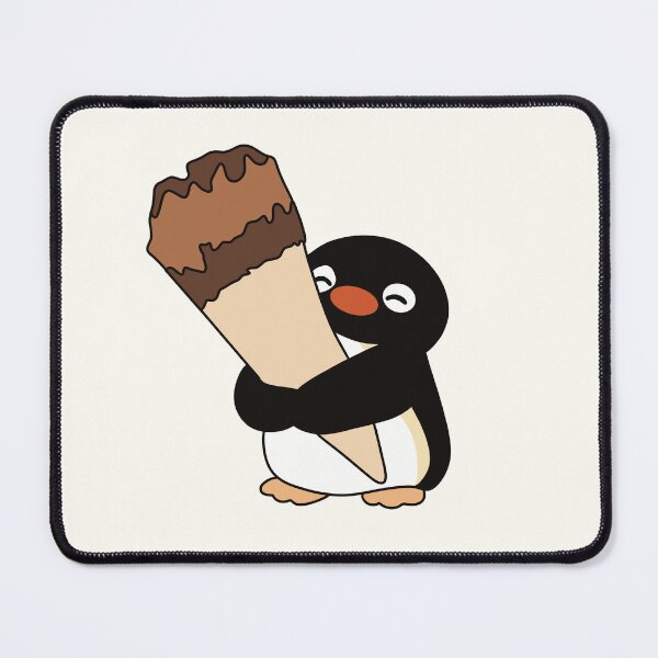 Item preview, Pingu with ice cream designed and sold by CheylaDesigns.