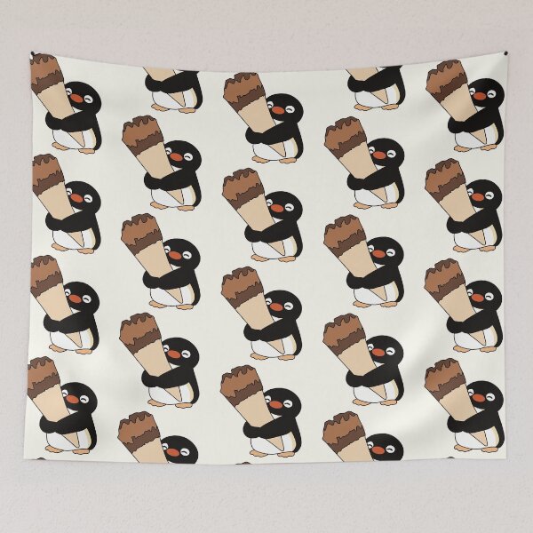 Item preview, Pingu with ice cream designed and sold by CheylaDesigns.