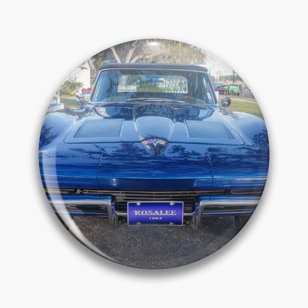 Artikelvorschau, 1963 Blaues Chevy Corvette Cabriolet X143 entworfen und verkauft von RichFrancoCars.