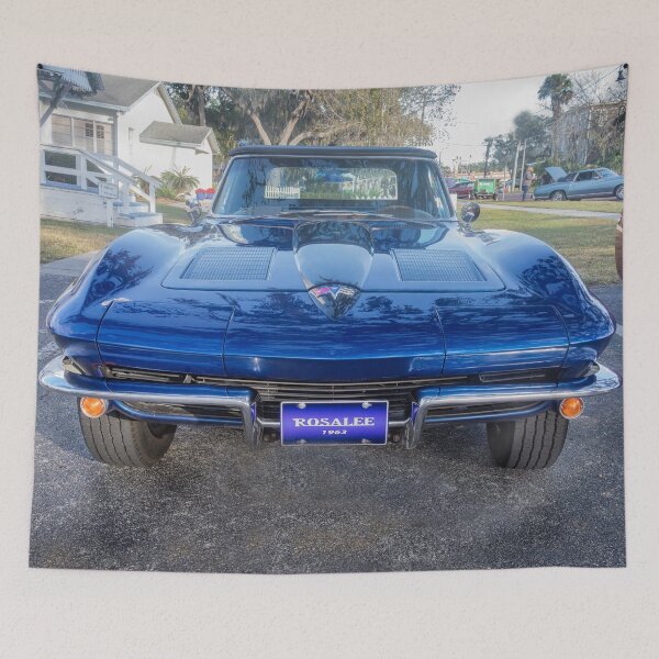 Item preview, 1963 Blue Chevy Corvette Convertible X143 designed and sold by RichFrancoCars.