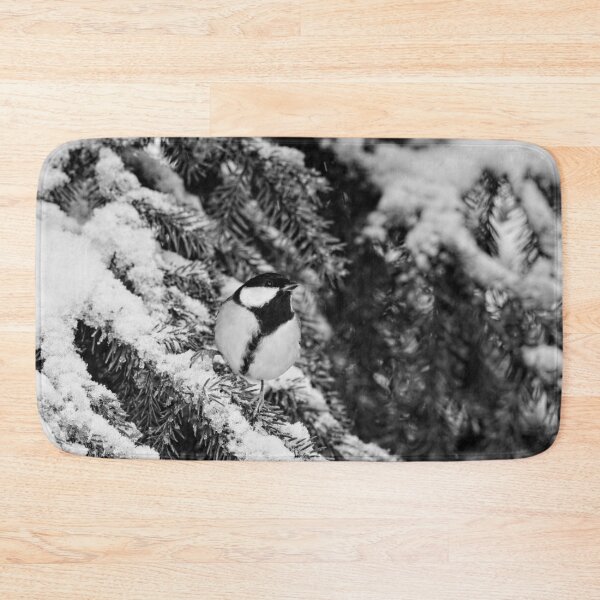 Item preview, Wintertit. Great tit 2025 bw designed and sold by Jouko Lehto Photography.