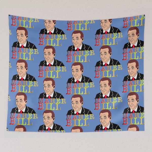 Item preview, Bill Maher illustration designed and sold by ZooStateofMind.