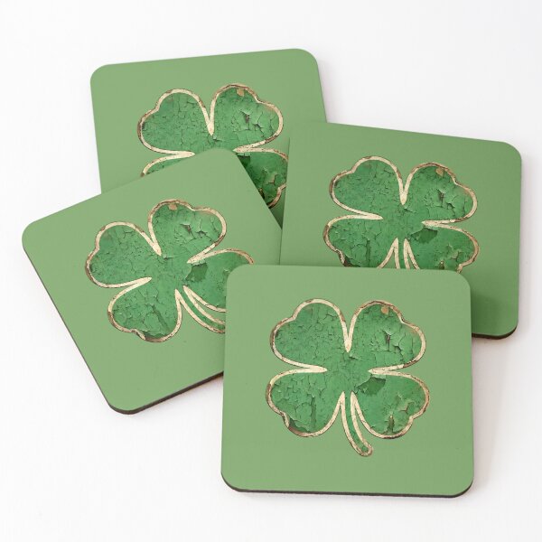 Item preview, Vintage St patricks Day Green Four Leaf Clover Women Men Kids designed and sold by clothesy7.