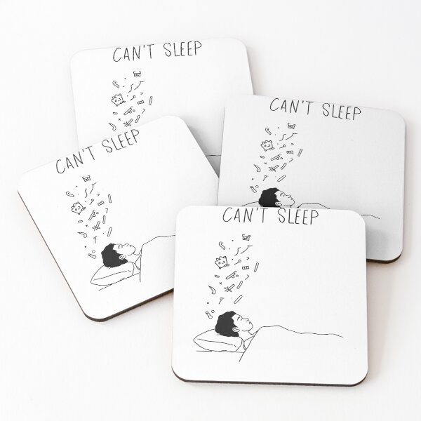 Item preview, Cant Sleep Still Thinking All Night designed and sold by Katzpy.