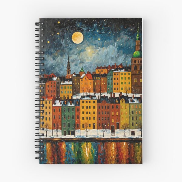 Item preview, Stockholm Serenity – Nordic Cityscape by the Water designed and sold by sid1802.