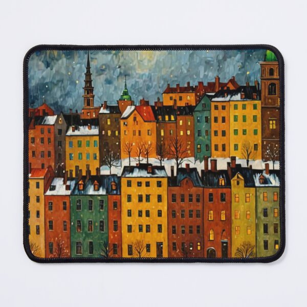 Item preview, Serenidad en Estocolmo: paisaje urbano nórdico junto al agua designed and sold by sid1802.