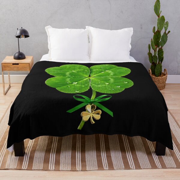 Item preview, 4 Four Leaf Clover St Patrick's Day Lucky Irish Women Mens  designed and sold by clothesy7.
