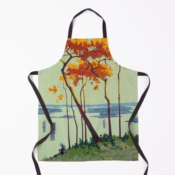 Item preview, Golfe du Morbihan Coastal Landscape With Trees Sailboats Travel Poster : Vintage Artwork designed and sold by artofuniverse.