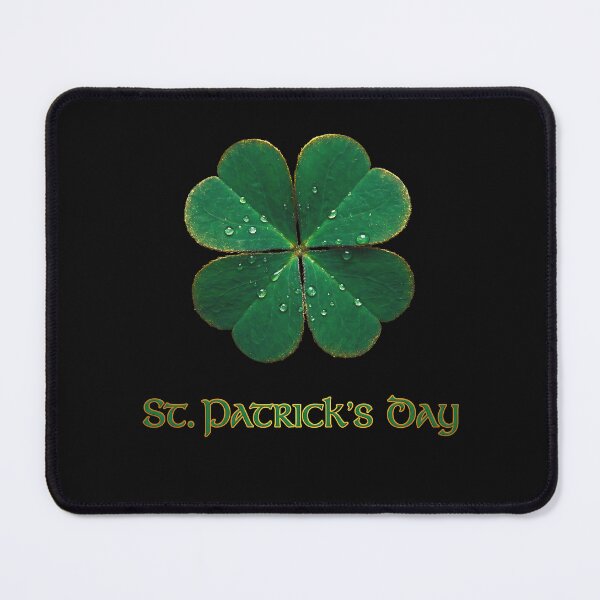Item preview, St Patrick's Day 4 Four Leaf Clover Women Mens Kids designed and sold by clothesy7.