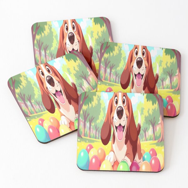 Item preview, Funny Basset Hound - Print as a Gift For Animal Lovers from Felia designed and sold by Felia001.