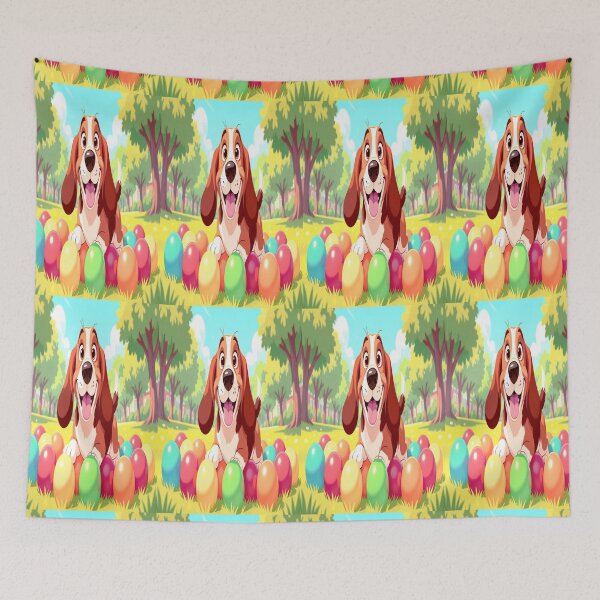Item preview, Funny Basset Hound - Print as a Gift For Animal Lovers from Felia designed and sold by Felia001.