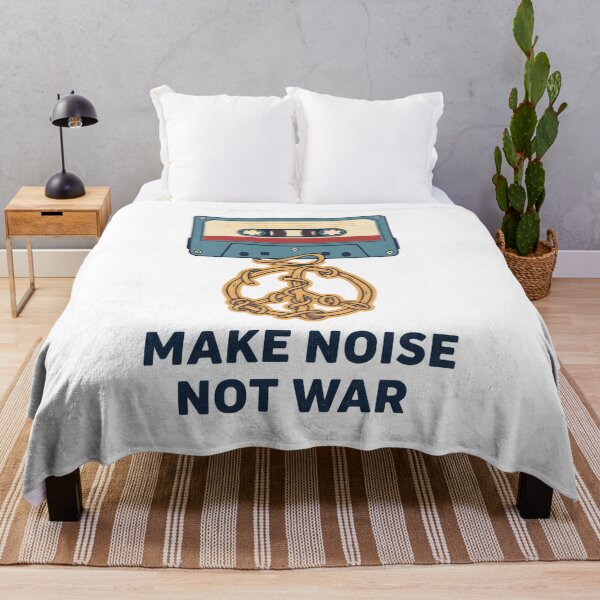 Item preview, Make Noise Not War - Retro Cassette Tape designed and sold by uniqueworkz.