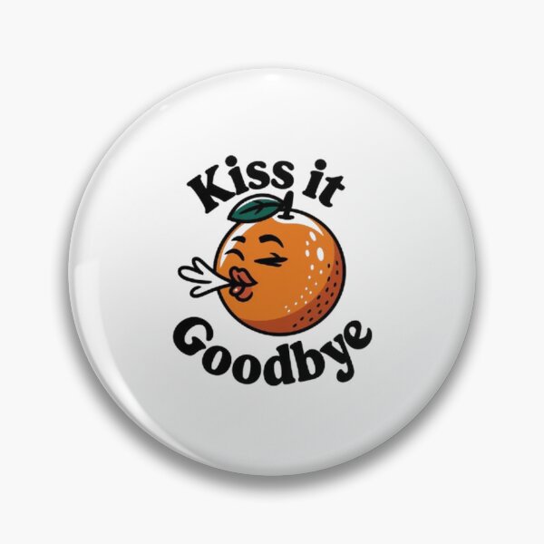 Item preview, Kiss It Goodbye Shirt – Breakup Moving On Funny Cute Orange Pun Tee designed and sold by masteryStore.