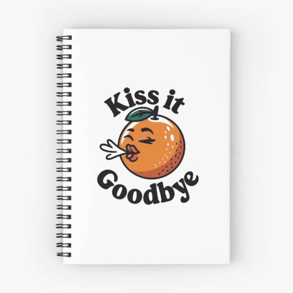 Item preview, Kiss It Goodbye Shirt – Breakup Moving On Funny Cute Orange Pun Tee designed and sold by masteryStore.