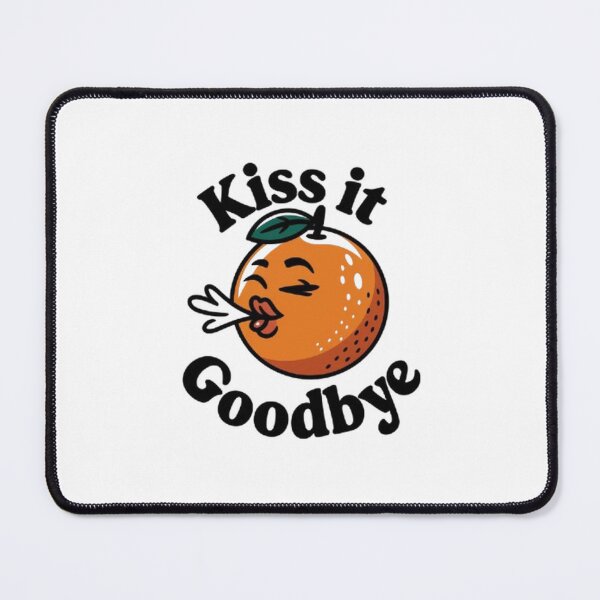 Item preview, Kiss It Goodbye Shirt – Breakup Moving On Funny Cute Orange Pun Tee designed and sold by masteryStore.