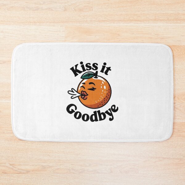 Item preview, Kiss It Goodbye Shirt – Breakup Moving On Funny Cute Orange Pun Tee designed and sold by masteryStore.