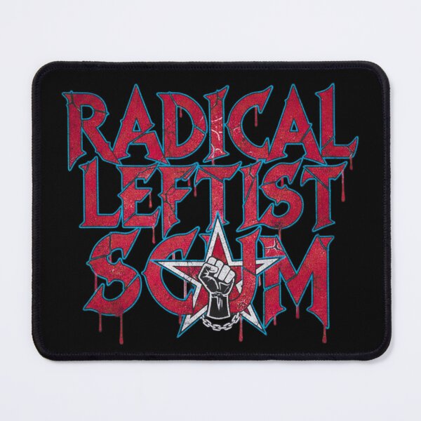 Item preview, RLS Badge of Honor: The "Radical Leftist Scum" Heavy Metal Identity designed and sold by BlueRoadX.