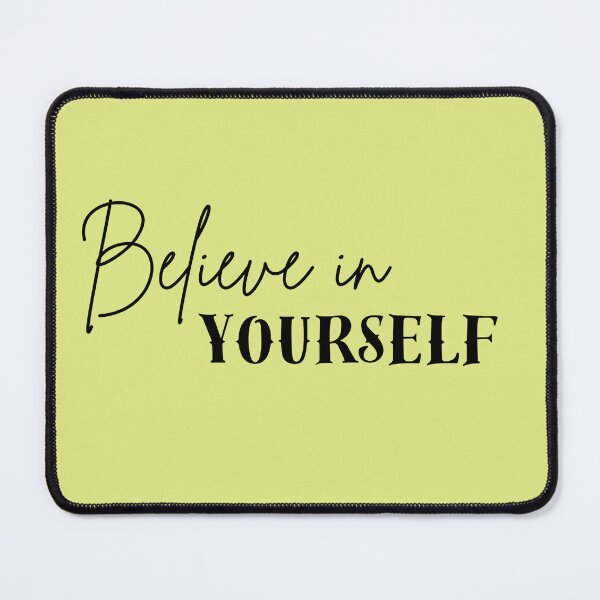 Item preview, Believe in your self a beautiful positive message typography lettering design designed and sold by AESTHETIC-FLAIR.