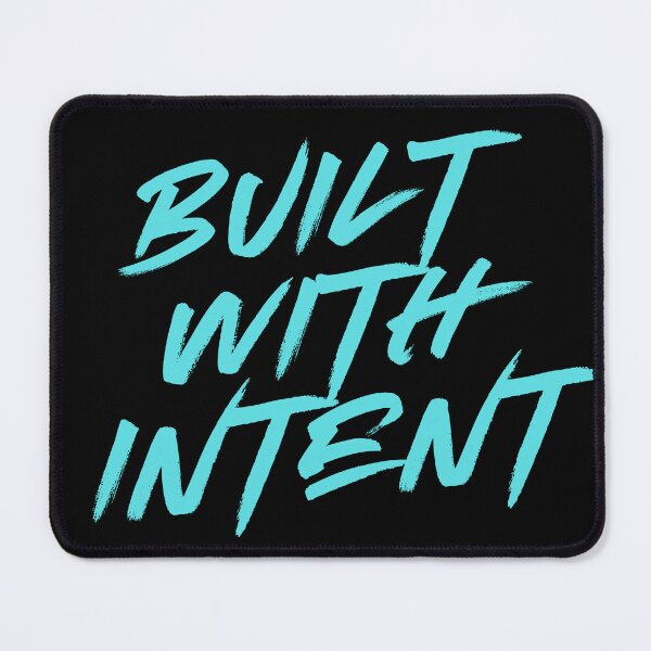 Item preview, Built with intent designed and sold by MariusDesign210.