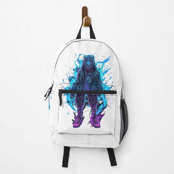 Item preview, Cyberpunk Custom Energy – Futuristic Digital Character Art T-Shirt designed and sold by EchoPrint Co..