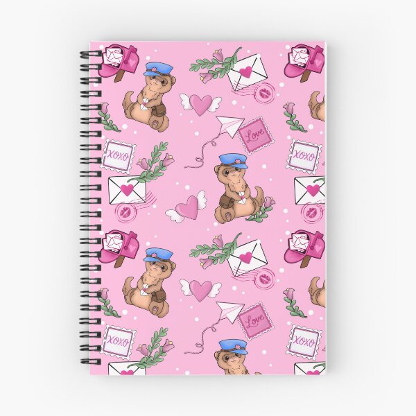 Item preview, Adorable Love Letters Ferret Valentines Day Design designed and sold by Glowberrymoon Design.