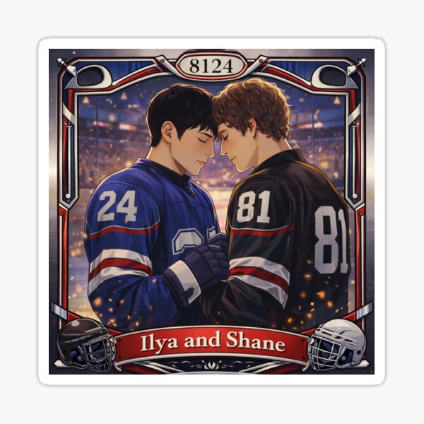 ilya and shane - heated rivalry Sticker