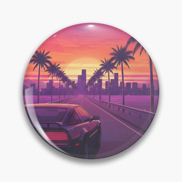 Item preview, 80s Japanese City Pop - Retro Night Drive designed and sold by uniqueworkz.