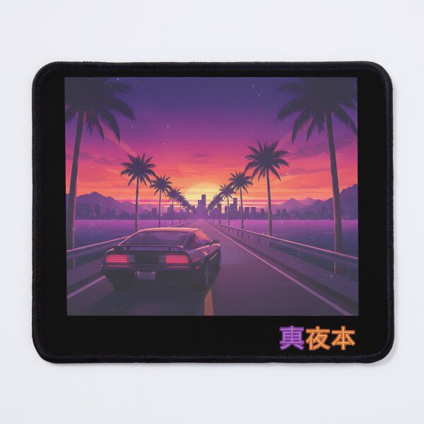 Item preview, 80s Japanese City Pop - Retro Night Drive designed and sold by uniqueworkz.