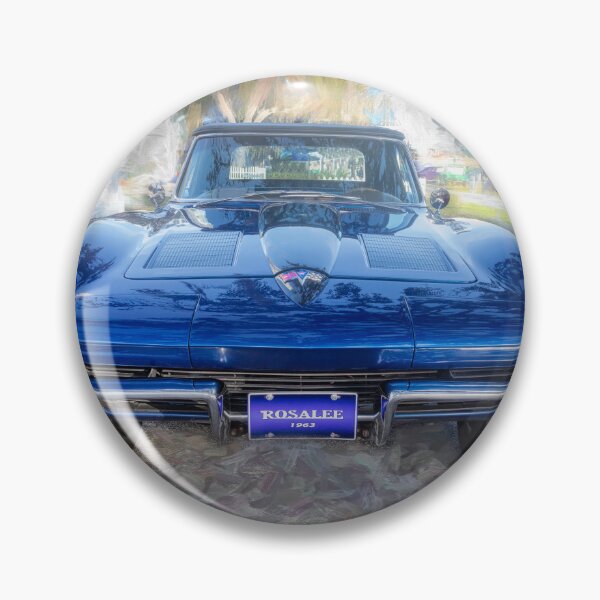 Artikelvorschau, 1963 Blaues Chevy Corvette Cabriolet X146 entworfen und verkauft von RichFrancoCars.