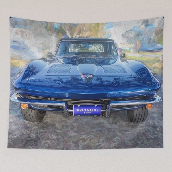 Item preview,  1963 Blue Chevy Corvette Convertible X146 designed and sold by RichFrancoCars.