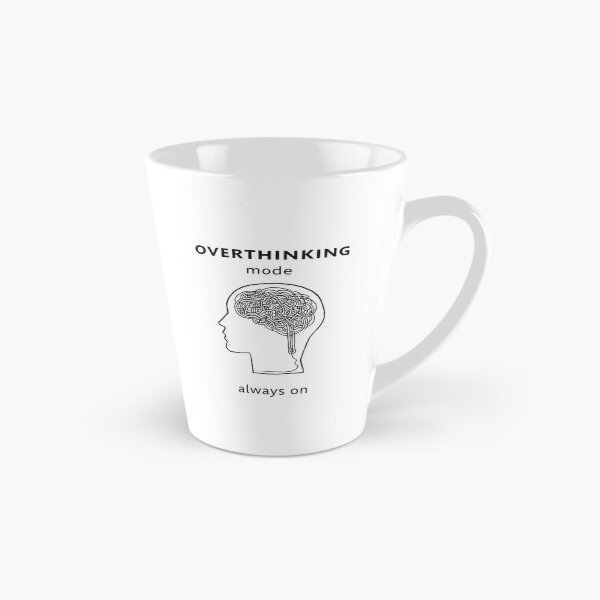 Item preview, Overthinking Mode Always On Inside My Head designed and sold by Katzpy.