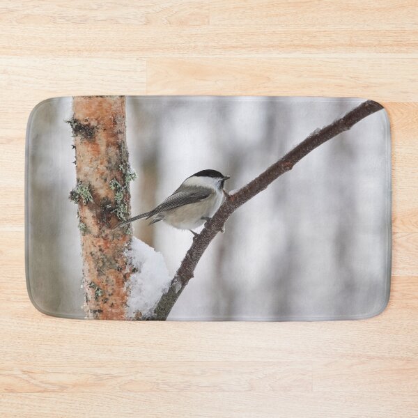Item preview, Willow tit with some fresh snow designed and sold by Jouko Lehto Photography.