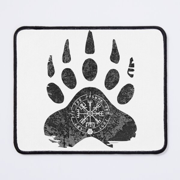 Item preview, Bear Paw with Viking Runes  designed and sold by Rich Summers Art.