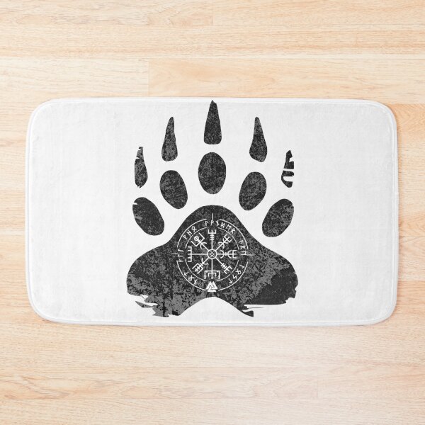 Item preview, Bear Paw with Viking Runes  designed and sold by Rich Summers Art.