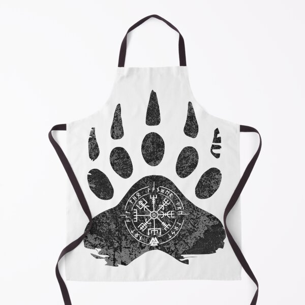 Item preview, Bear Paw with Viking Runes designed and sold by Rich Summers Art.