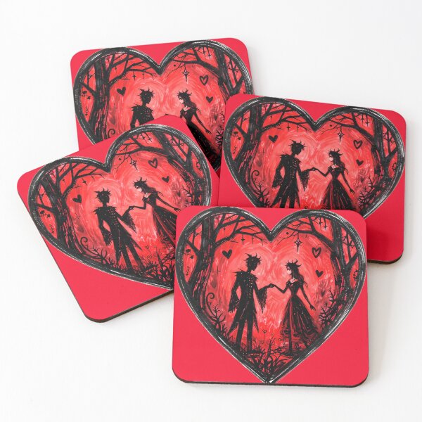 Item preview, Shadow Forest Gothic Valentine designed and sold by AnimalAirtistry.