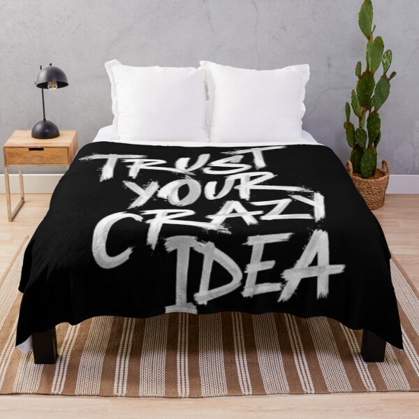 Item preview, Trust Your Crazy Idea - Bold Brush Lettering designed and sold by Tcasarotto.