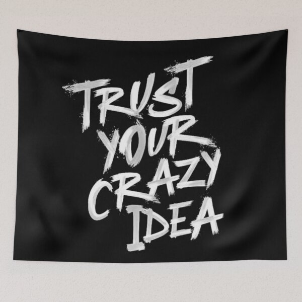 Item preview, Trust Your Crazy Idea - Bold Brush Lettering designed and sold by Tcasarotto.