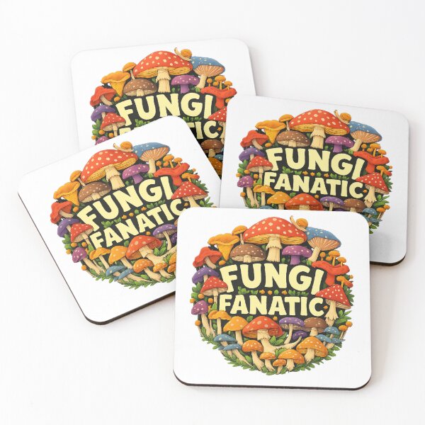 Item preview, Fungi Fanatic Mushroom Lover Nature Art Forager  designed and sold by The Junto Shop.