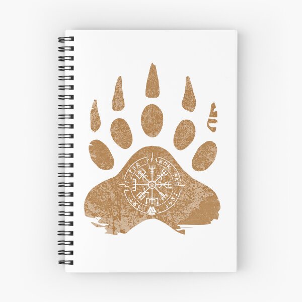 Item preview, Bear Paw with Viking Runes  designed and sold by Rich Summers Art.