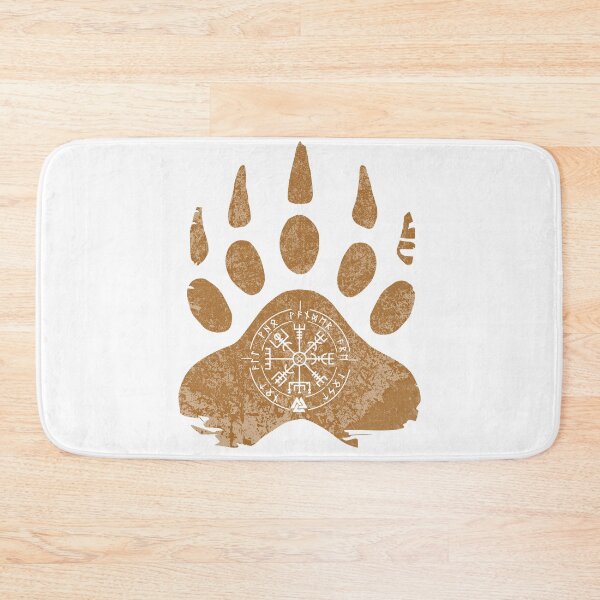 Item preview, Bear Paw with Viking Runes  designed and sold by Rich Summers Art.