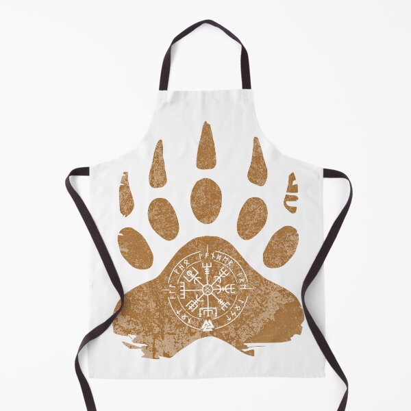 Item preview, Bear Paw with Viking Runes designed and sold by Rich Summers Art.