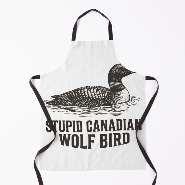 Item preview, Stupid-Canadian-Wolf-Bird T-Shirt designed and sold by Everyday Epics.