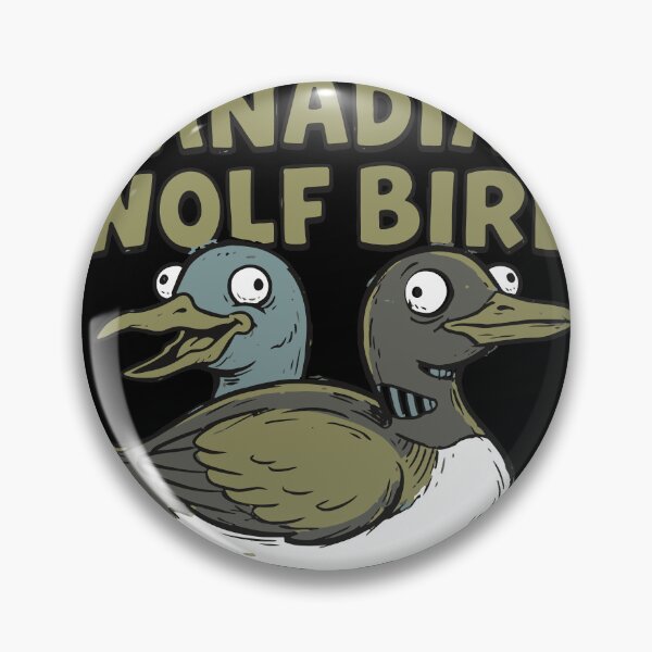 Item preview, Stupid-Canadian-Wolf-Bird T-Shirt designed and sold by Everyday Epics.