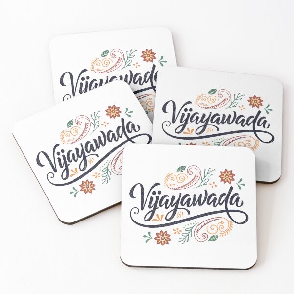 Item preview, Vijayawada Telugu Calligraphy Typography | City Pride Design designed and sold by VividOrganica.