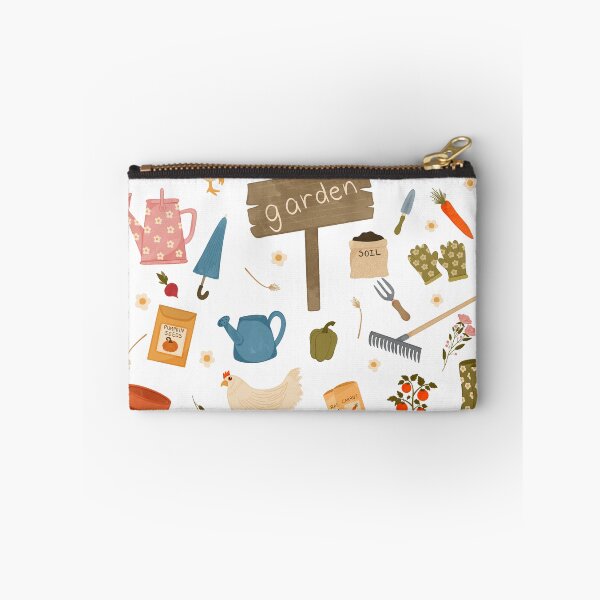 Item preview, Spring garden elements art print designed and sold by TeraLynne.